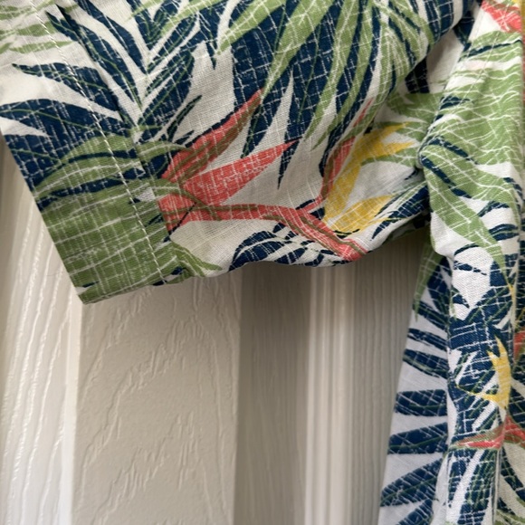 IZOD Tropical Palm Tree Shirt - Picture 4 of 7